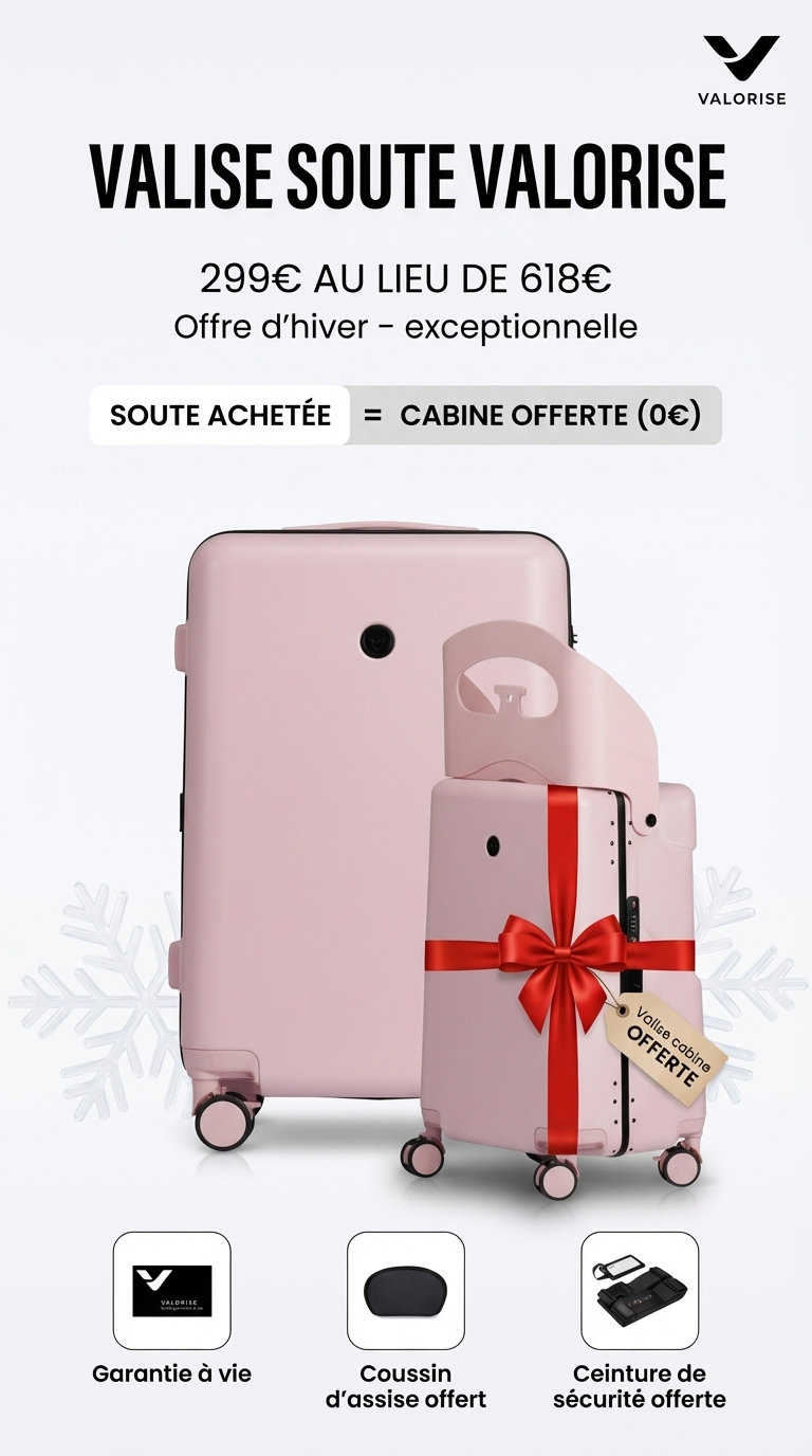 VALORISE MOVE CABINE — Voyagez en famille sans stress !